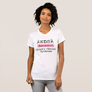 Pink EDS Ehlers-Danlos Syndrom Sensibilisierungs-S T-Shirt