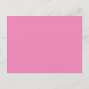 Pink #EF8484, Cadillac Pink Postkarte