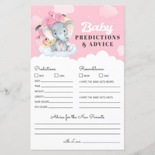 Pink Elephant Baby Predication and Advisor Game
