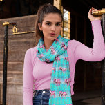 Pink Elephant Blue Watercolor Chiffon Scarf Schal<br><div class="desc">Dieses sehr lustige,  abstrakte und moderne Design mit einem rosa Elefanten mit blauem Aquarelleffekt wird sie sicher zum Lächeln bringen. Ein tolles Geschenk für das Teenager-Mädchen und für den Elefanten und Afrika-Liebhaber. Design © von TK Goforth. Alle Rechte vorbehalten</div>