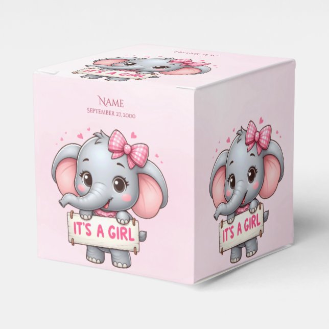 Pink Elephant Fevor Box Geschenkschachtel (Vorderseite)