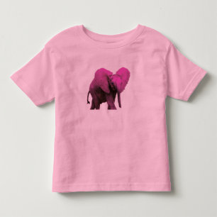 Pink Elephant Kleinkind T - Shirt