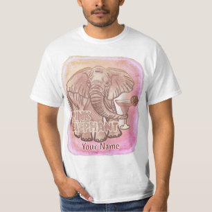 Pink Elephant T - Shirt