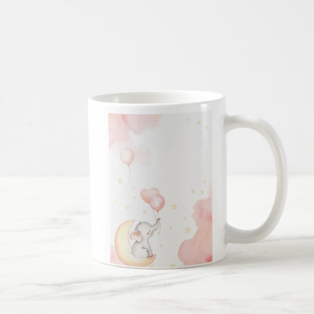 Pink Elephant Tasse (Rechts)
