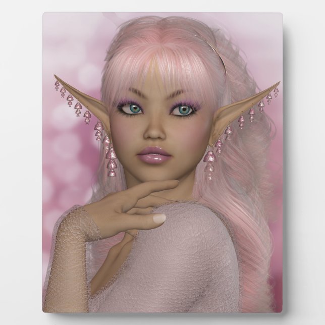 Pink Elf Fotoplatte (Vorderseite)