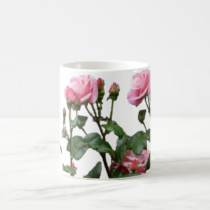 PINK ENGLISCH ROSE KAFFEETASSE