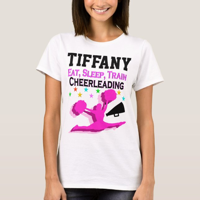 PINK ESSEN SCHLAFKÄSE PERSONALISIERT T SHIRT (Vorderseite)