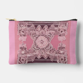 Pink ethnic style AI art  Zubehörtasche