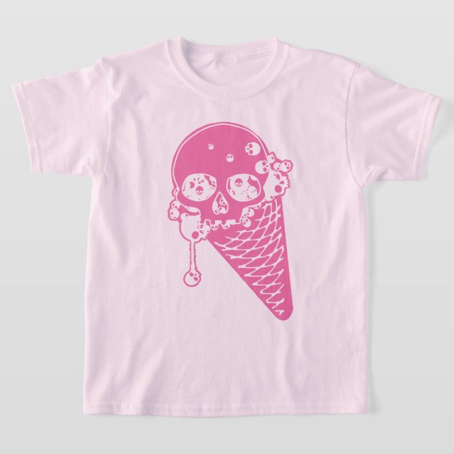 Pink Evil Ice Creme Cone T - Shirt (Ablage )