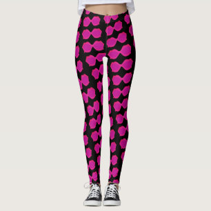 Pink Extravagante Sonnenbrille Leggings