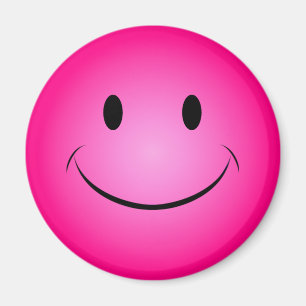 Pink Face Magnet