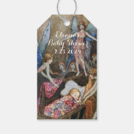 Pink Fairy Baby Blessing Baby Dusche Geschenkanhänger