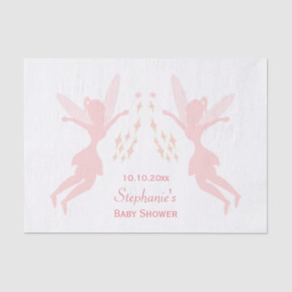 Pink Fairy Baby Dusche Seidenpapier