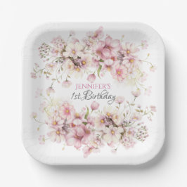 Pink Fairy Birthday Paper Teller