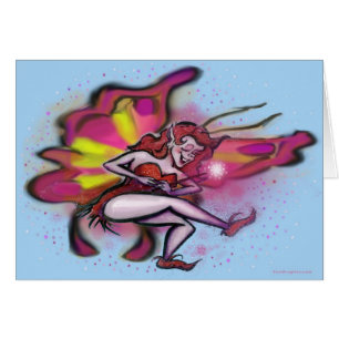 Pink Fairy Card