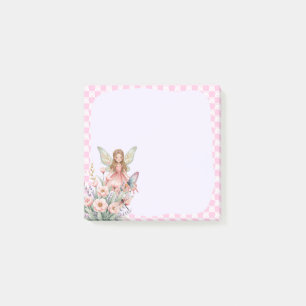 Pink Fairy Memo Pad - Verzauberung Post-it Klebezettel