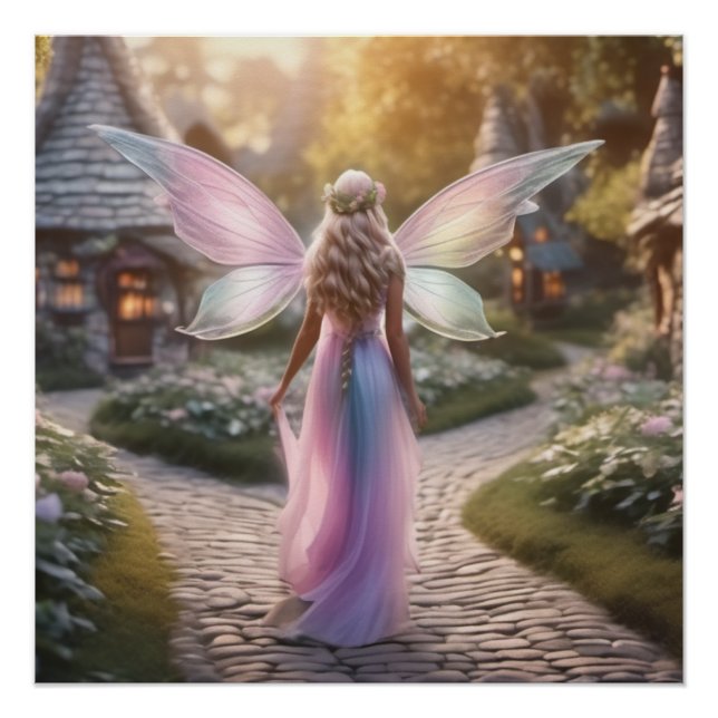 Pink Fairy Poster (Vorderseite)