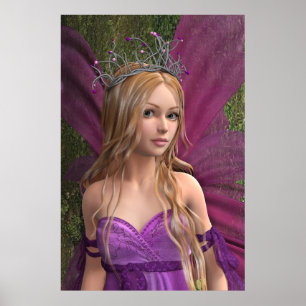 Pink Fairy Poster