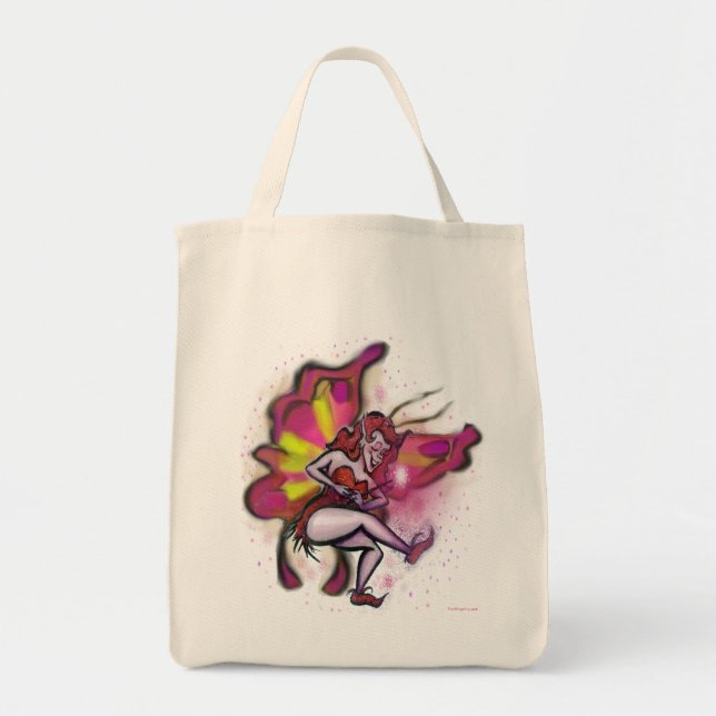 Pink Fairy Tragetasche (Vorne)