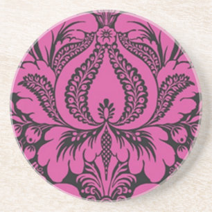 Pink Fantasy Floral Untersetzer