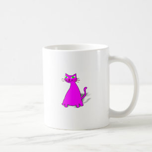 Pink Fat Cat Tasse