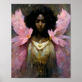 Pink Fee 8 Fantasy Art Poster