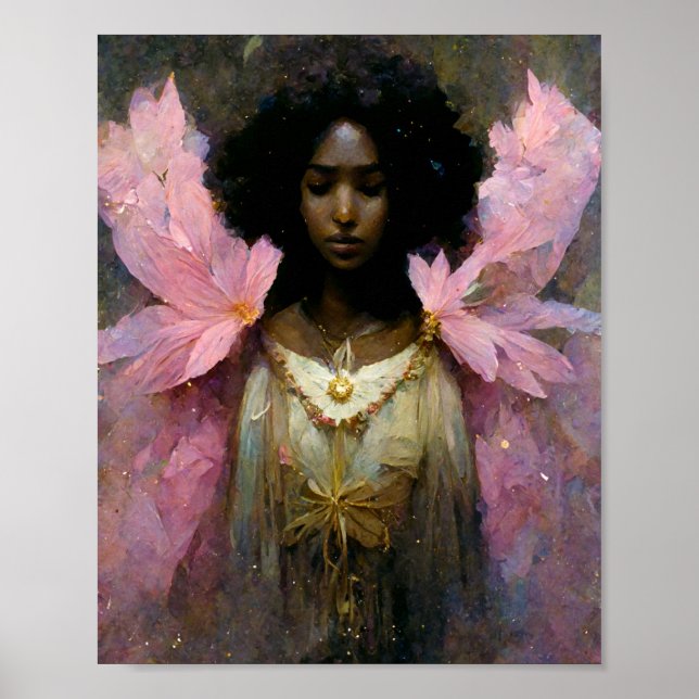 Pink Fee 8 Fantasy Art Poster (Vorne)