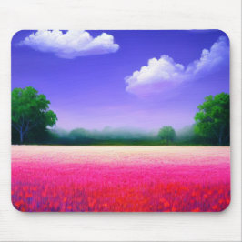 Pink Field Mousepad