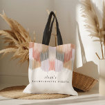 Pink Fiesta Modern Fringe Junggeselinnen-Abschied<br><div class="desc">Die perfekte Begrüßungstasche für Junggeselinnen-Abschied! Dieses moderne Randdesign verleiht der Fiesta oder dem schmackhaftesten Soirée von allen eine spielerische Note! Die Farben sind lebendig,  spielerisch und einladend mit der richtigen Menge an Eleganz.</div>