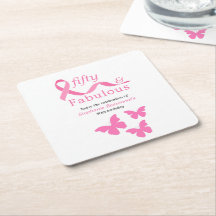 Pink Fifty Fantastisch Bekämpft Krebs 50. Geburtst