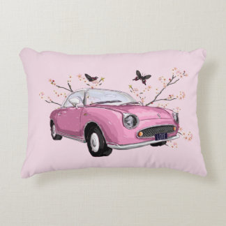 Pink Figaro accent pillow - rugkussen Dekokissen