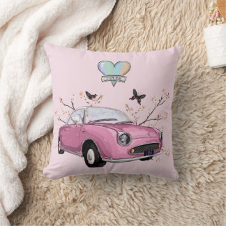 Pink Figaro pillow - kussen Kissen