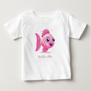 Pink Fish Baby T - Shirt