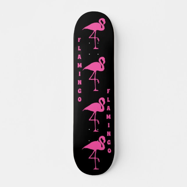 Pink Flamingo anpassen Skateboard (Vorne)