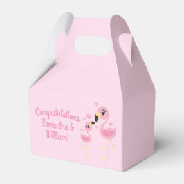 Pink Flamingo Baby Dusche Geschenkschachtel