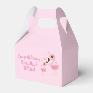 Pink Flamingo Baby Dusche Geschenkschachtel