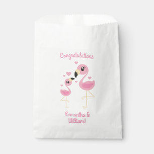 Pink Flamingo Baby Dusche Geschenktütchen