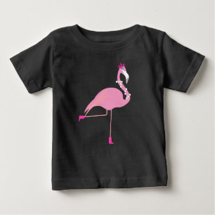 Pink Flamingo - Baby Fine Jersey T - Shirt 