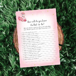 Pink Flamingo Ballerina, der Vater Best Game kennt Einladung