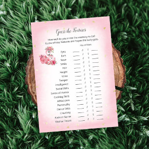 Pink Flamingo Ballerina Guess verfügt über Dusche  Einladung