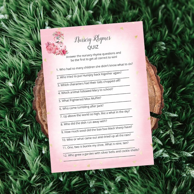 Pink Flamingo Ballerina Kinderzimmer Rhymes Dusche Einladung (Von Creator hochgeladen)