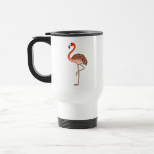 Pink Flamingo Bird Lineart-57567 Tasse