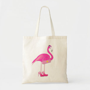 Pink Flamingo Budget Tasche