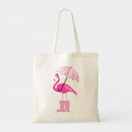 Pink Flamingo Budget Tasche
