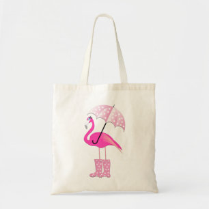 Pink Flamingo Budget Tasche