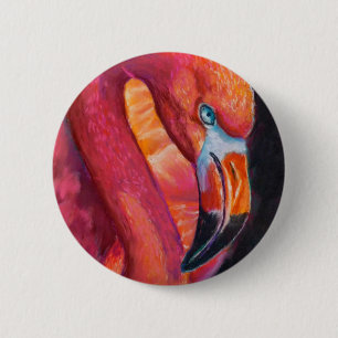 Pink Flamingo Button Button