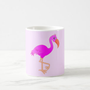 Pink Flamingo Coffee Tasse - Farben auswählen