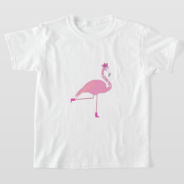 Pink Flamingo - Der T - Shirt der Mädchen