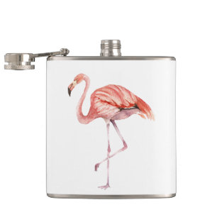 Pink Flamingo Flachmann