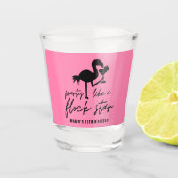 Pink Flamingo Flock Star Tropical Beach Geburtstag